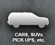 Cars, SUVs, etc.